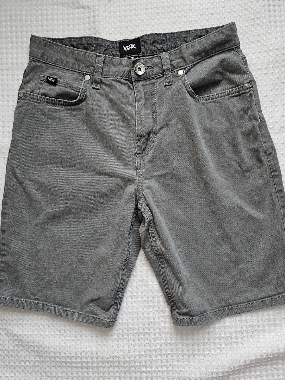 Vans Men's Gray Casual Shorts Size 28